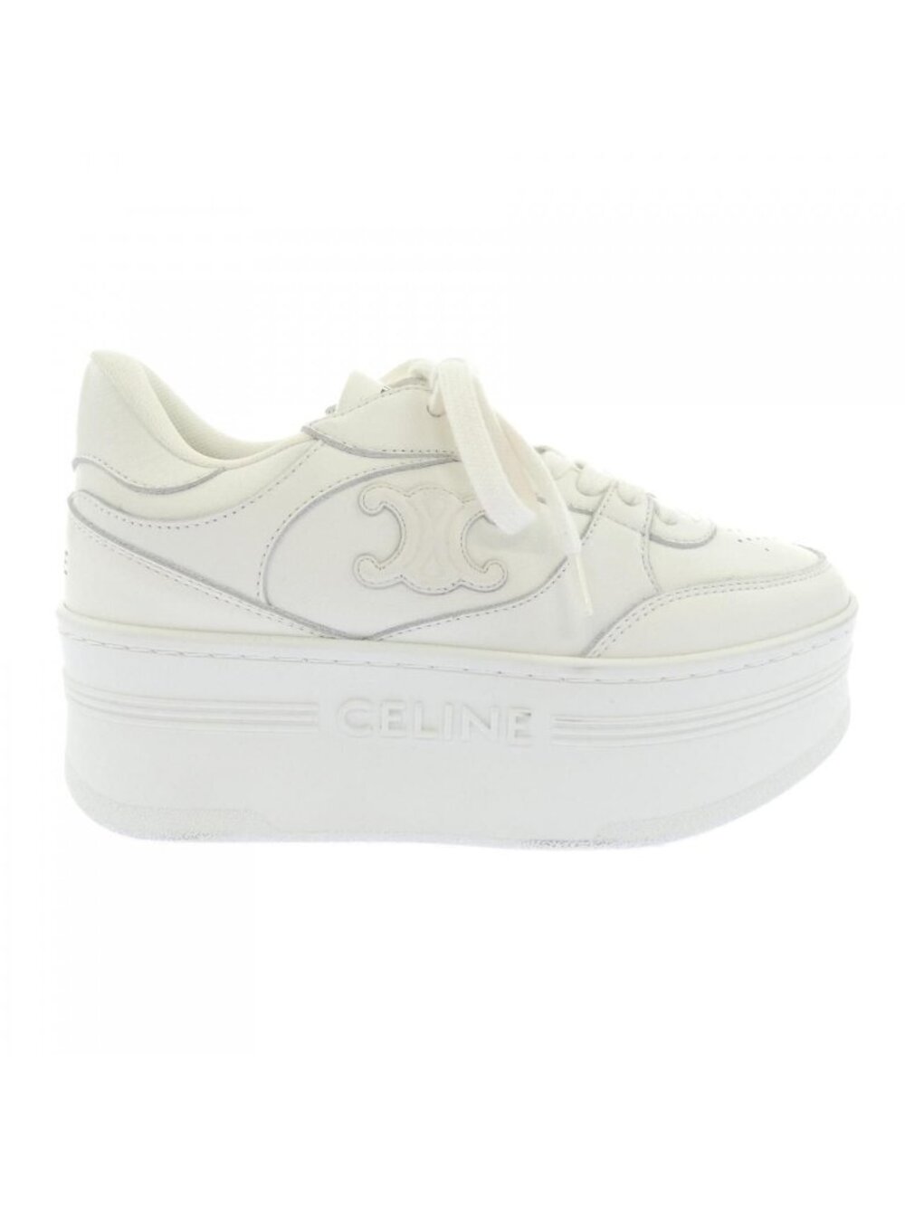 Celine Block Sneakers White